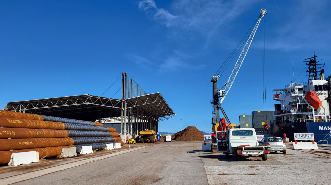 Vue du terminal de Bregaillon