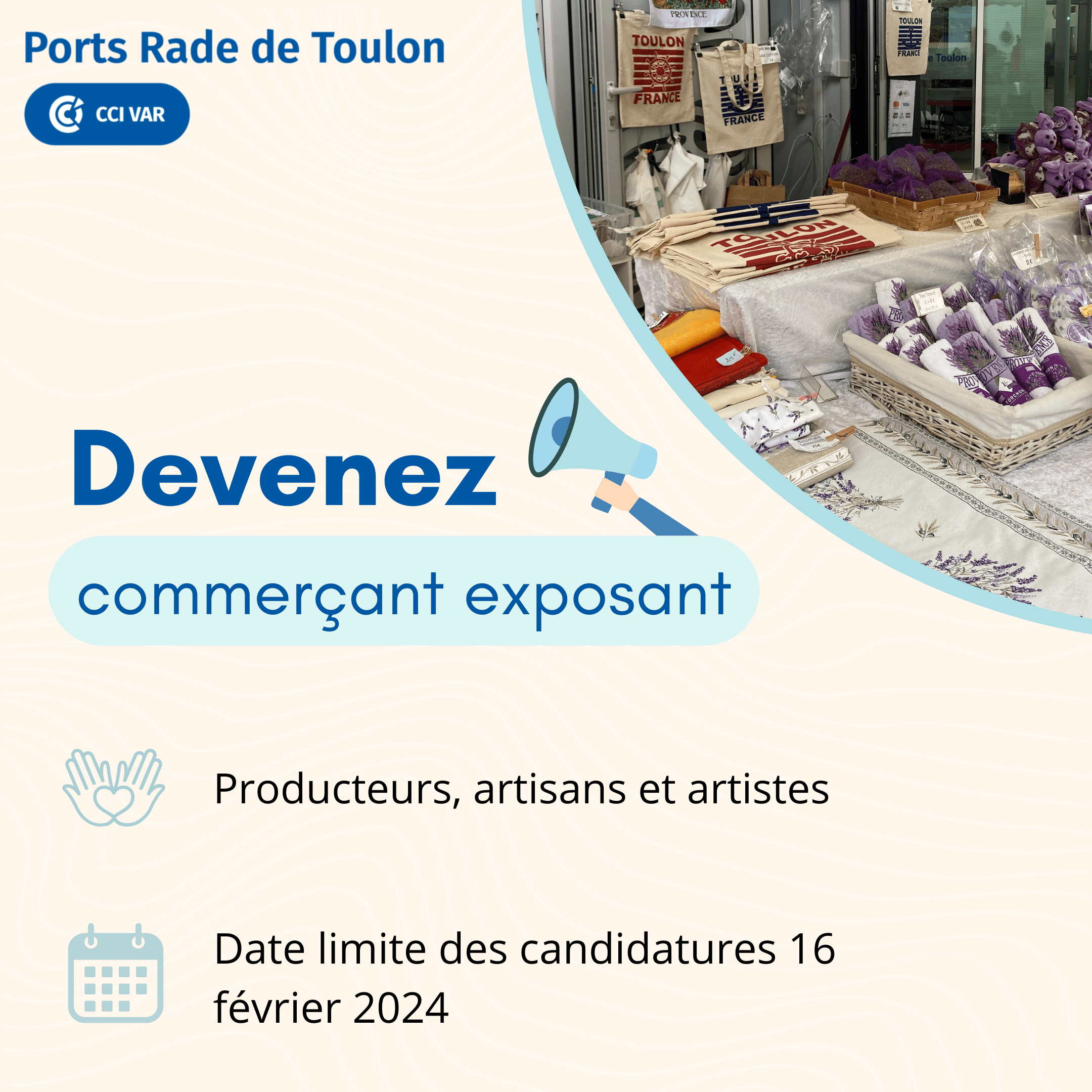 Annonce publication marché provençal 2024-2025