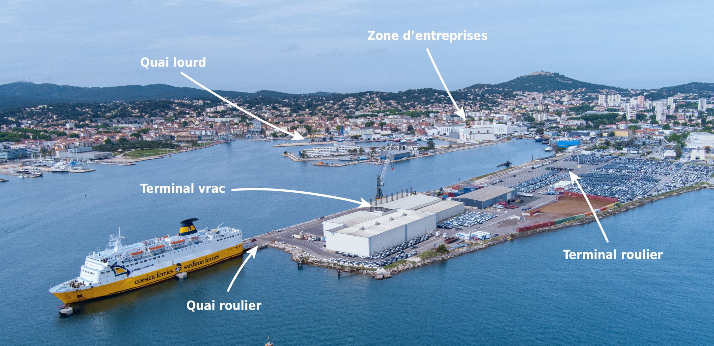 Termianaux fert Ports Rade de Toulon Brégaillon CCI du Var